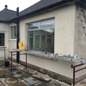 Heritage Stonemason Edinburgh complete re-rendering