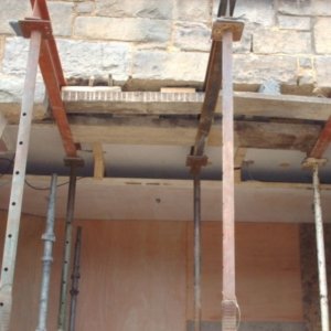Double skin shoring system
