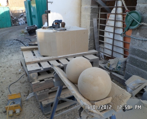 Edinburgh Project Stone Dressing & Carvings