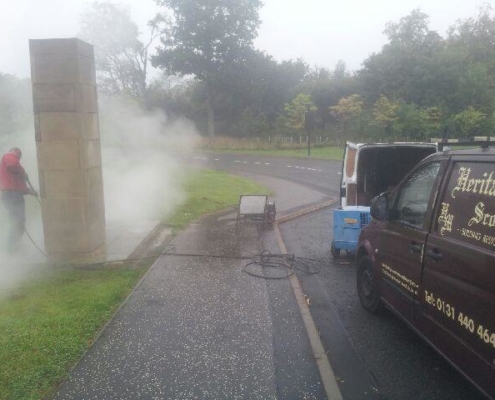 Edinburgh Stone cleaning restoration