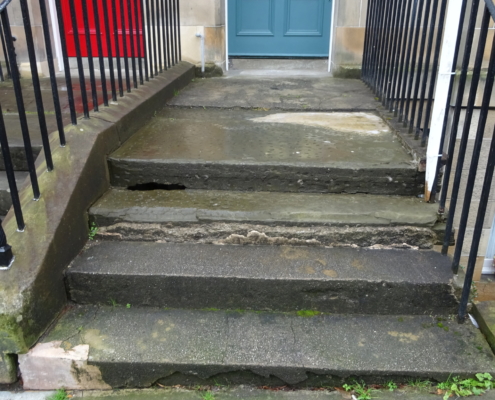 Stone steps