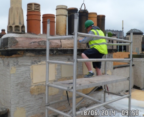 Heritage Masonry chimney restore Edinburgh Heritage Masonry chimney restore Edinburgh