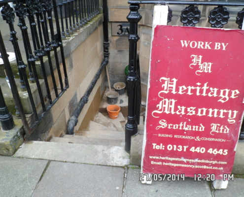 Lithomex lime mortar reprofiling Drumsheugh Gardens Lithomex lime mortar reprofiling Drumsheugh Gardens