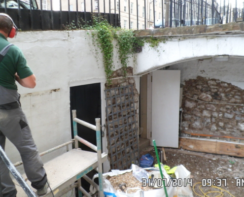 Mortar repairs Heritage Scotland