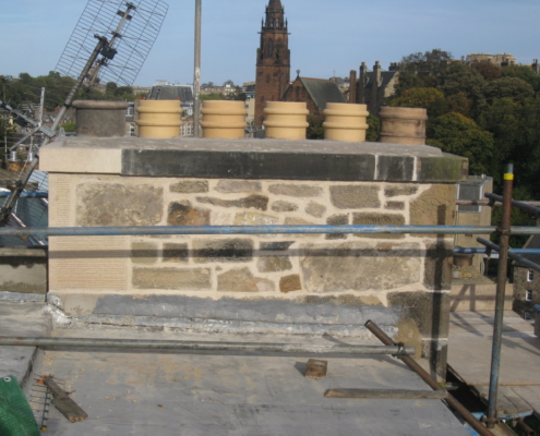 Restoring Chimney Heritage Masonry Edinburgh Restoring Chimney Heritage Masonry Edinburgh