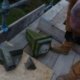 Stone carving stonemason