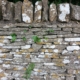 Stonemasonry on stone walling